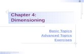 Chapter 4   dimensioning - 2010