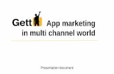 маркетинг приложения в много канальной среде Gett-сергейивакин