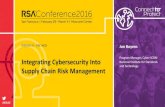 Integrating Cybersecurity into Supply Chain Risk Management