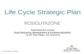 Life Cycle Strategic Plan for Rosiglitazone (Avandia)