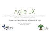 Agile UX / Ágiles 2015