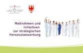 Strategische Personalanwerbung im Südtiroler Sanitätsbetrieb