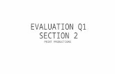 Evaluation q1 section 2