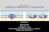 A presentation on Carrier Madiated Transport