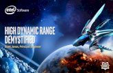 High-Dynamic Range (HDR) Demystified
