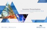Altus Group Investor Presentation October 2016