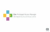 Privileged Access Manager: 360-Degree Security and Access Control