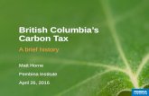 British Columbia's carbon tax