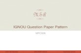 IGNOU Question Paper Pattern >> MAPC >> MPC006 - Statistics in Psychology