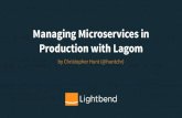 Managing Microservices in Production with lagom