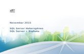 SQL Server Heterogneo: SQL Server + BigData