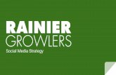 Social Media Strategy Project | Rainier Growlers