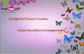 Flower Combos Roses Arrangement Designer Art - Sendmygift