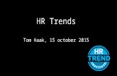 HR Trends update 15 October 2015