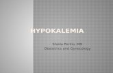 hypokalemia, diagnosis and management