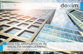 Digital Disruption In Wealth Management An Opportunity For Growth