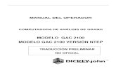 MANUAL DEL OPERADOR MODELO GAC 2100 MODELO GAC