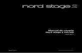 Manual de usuario Nord Stage 2 HA/SW