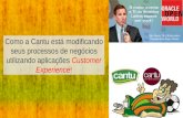 #oowBR - Cantu alimentos como a Cantu está modificando seus processos de negócios utilizando aplicações CX, Peterson Cantu