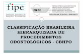 classificação brasileira hierarquizada de procedimentos ...