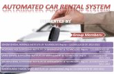 Automated Car Rental System