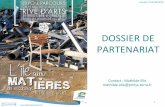 Dossier de partenariat 2ème Université d'été Révolution Sensible + Expo L'ile aux matières, Rive d'Arts version 07122016