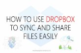 Randolf Kim Diokno Online Backup File Sharing using Dropbox