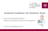 Veterinary students' perceptions of feedback