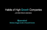 Joanna Lord: Habits of High Growth Companies and Other Unicorn Adventures - Seattle Interactive 2015