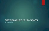 Jake Swank 8.3 Sportsmanship Case Study
