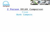 2 person delux campervan