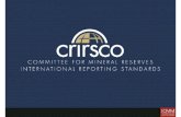 Development of CRIRSCO presentation - IGC Conference 2016
