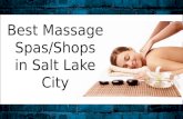 Best Massage Spas/Shops in Salt Lake City