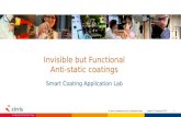 Invisible but functional - antistatic coatings