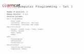 Amcat computer programming set-1