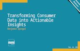 Transforming KNIME Consumer Data into Actionable Insights