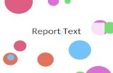 Report text ppt