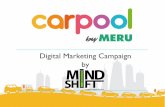 Meru rides on Twitter to create awareness around carpooling