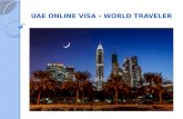 UAE ONLINE VISA - WORLD TRAVELER