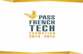 Pass French Tech les entreprises bénéficiaires promo 2014-2015