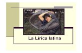 Lirica y elegia latinas