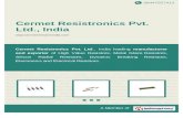 Cermet Resistronics Pvt. Ltd., India, Pune, Electrical Resistors
