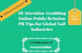 28 attention grabbing online public relation pr tips for global nail industries