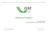 L'efficienza energetica - Antonio Negri, GSE
