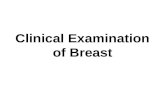 Clinical Examination of Breast