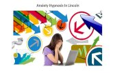 Anxiety hypnosis Lincoln