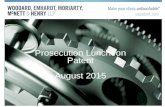 August 2015 Patent Prosecution Lunch