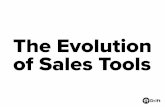 The Evolution of Sales Tools