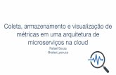 TDC2016POA | Trilha Arquitetura - Coleta, armazenamento e visualização de métricas (Observability) em uma arquitetura de microserviços na cloud.