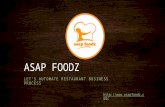 Restaurant point of sale software asap foodz